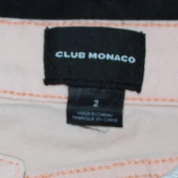 CLUB MONACO Pastel Pink Ombre Skinny jeans - Picture 7 of 8